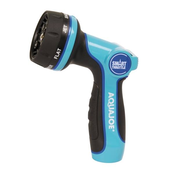 w/Smart Throttle,w/ Smart Throttle Aqua Joe AJHN102 Heavy Duty Indestructible Metal Multi Function Adjustable Hose Nozzle w/Smart Throttle,w/ Smart Throttle Aqua Joe AJHN102 Heavy Duty Indestructible Metal Multi Function Adjustable Hose Nozzle