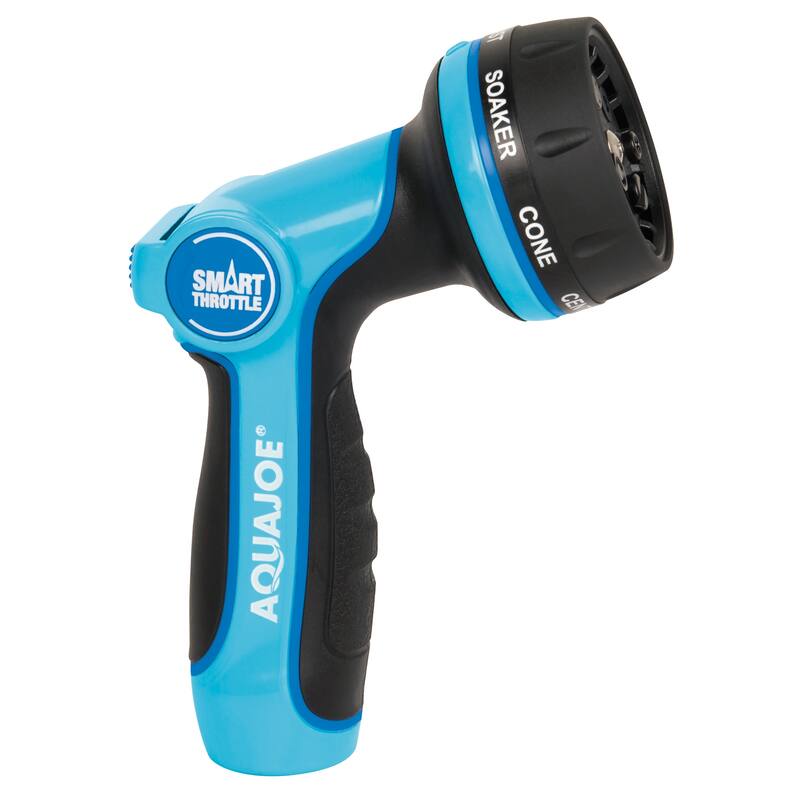 Aqua Joe Adjustable Hose Nozzle with Smart Throttle - 11 in - 11 in