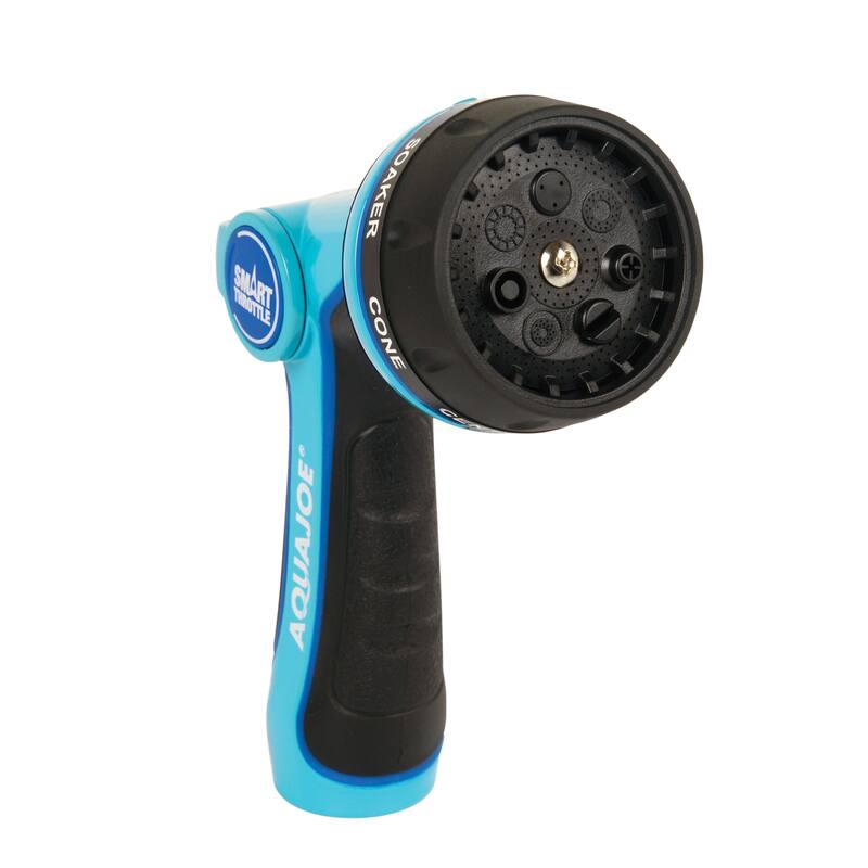 Aqua Joe Adjustable Hose Nozzle with Smart Throttle - 11 in - 11 in