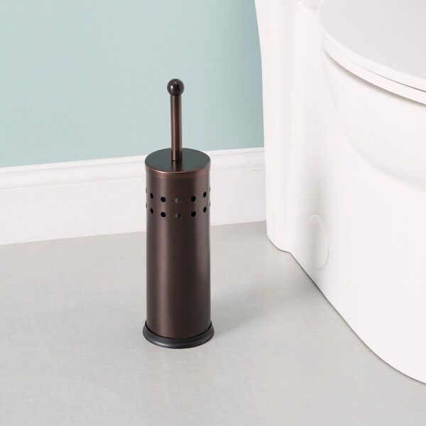 bronze toilet brush and plunger
