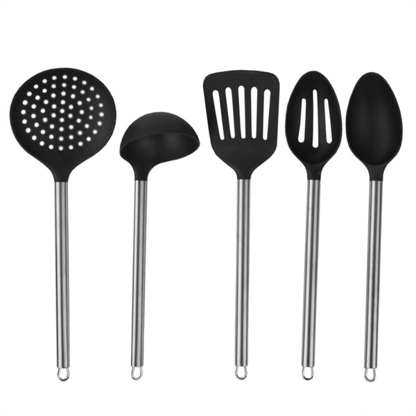 calphalon 5 piece nylon kitchen utensil set