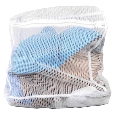 White Mesh Intimates Wash Bag