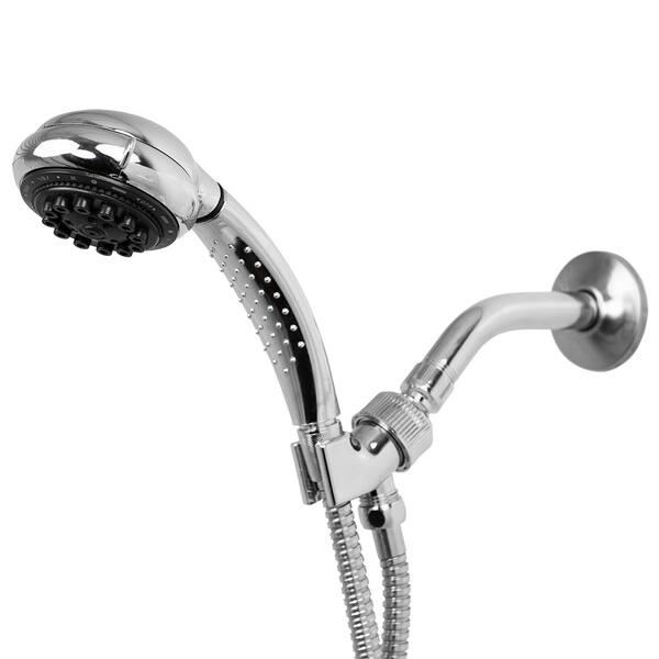 Chrome Plated Steel 8 Function Shower Head Massager Bed Bath & Beyond