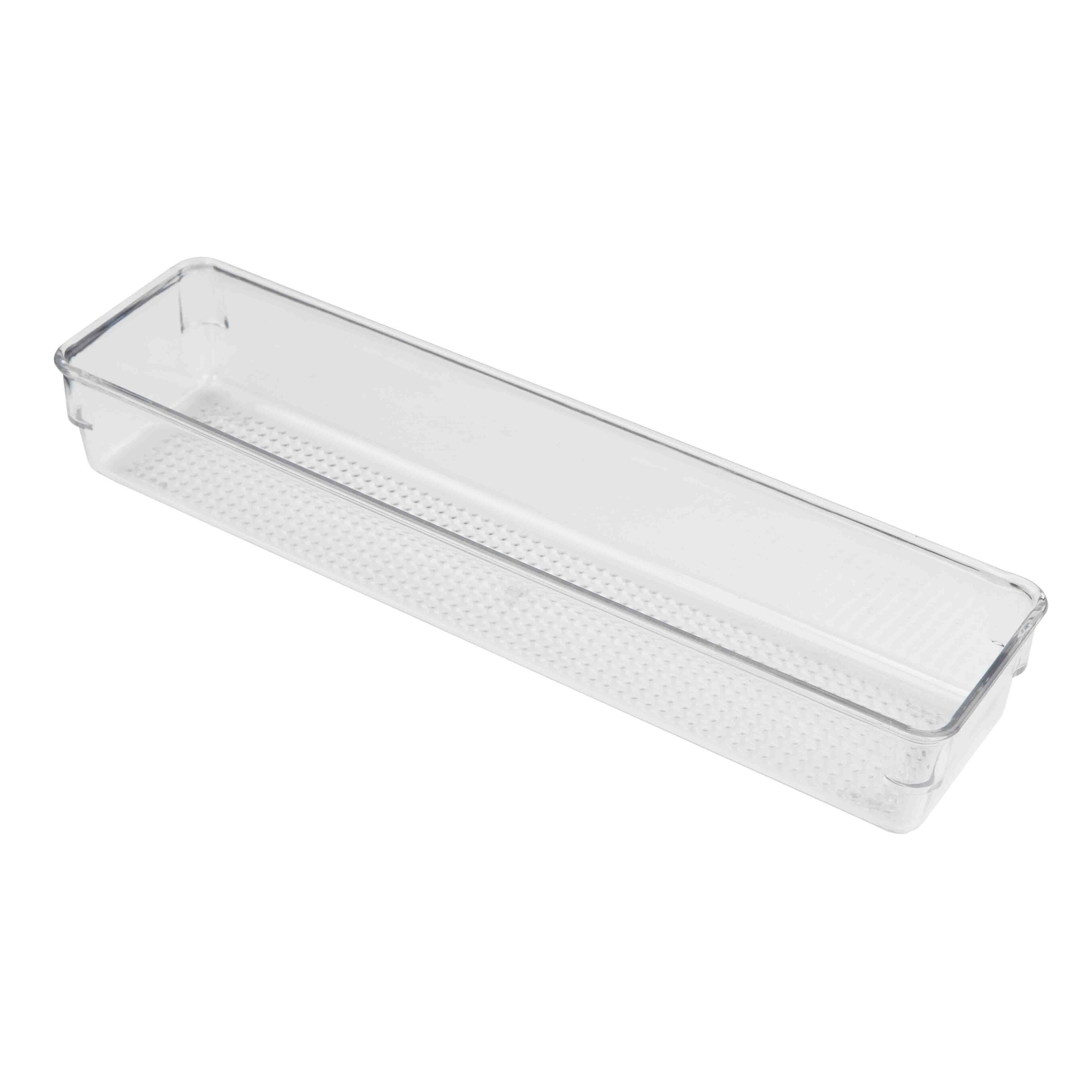 Shop Home Basics Clarion Collection Clear 12 Inch Drawer Organizer