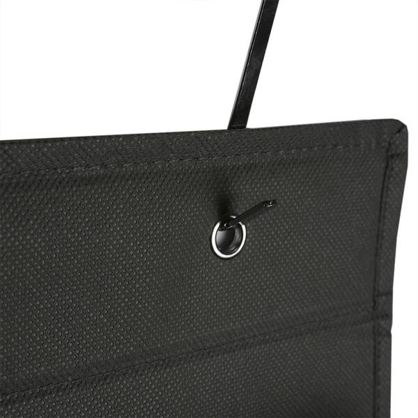 Shop Home Basics Black 600d Polyester Over The Door Hanging File