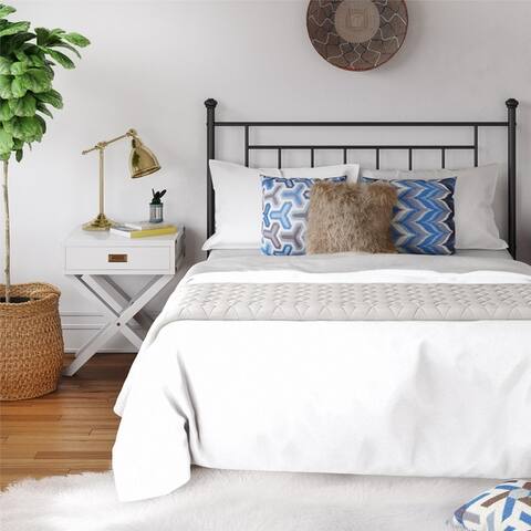 Avenue Greene Jalen Full/ Queen Metal Headboard