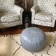 preview thumbnail 8 of 14, The Curated Nomad Aptos Handmade Moroccan Leather Pouf Authentic Ottoman