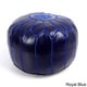 preview thumbnail 13 of 14, The Curated Nomad Aptos Handmade Moroccan Leather Pouf Authentic Ottoman