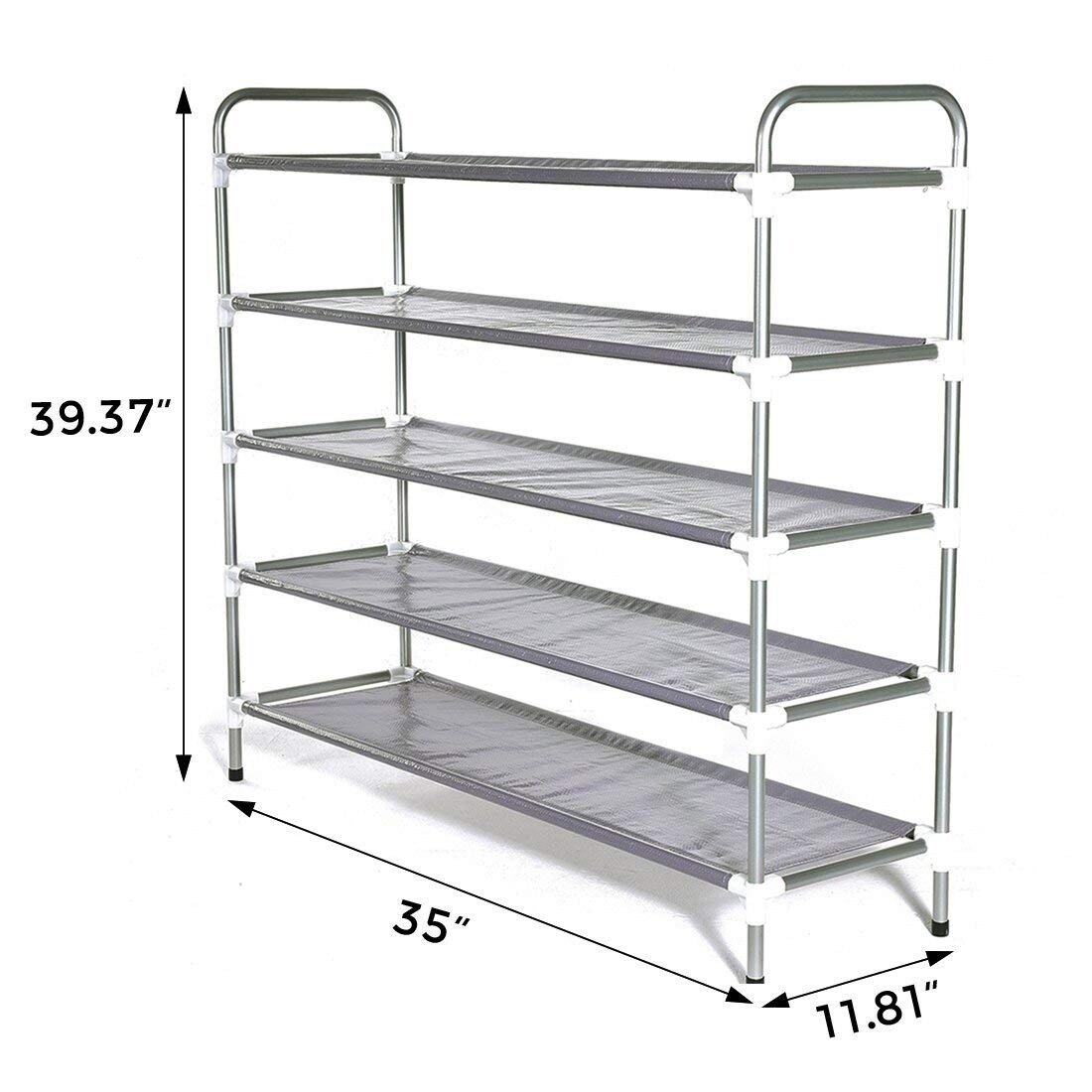 5tier Shoe Rack Shoe Tower Shelf Shoe Storage Organizer Cabinet Entryway Hallway Lib Fib Ugm Ac Id