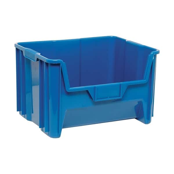 Quantum Polyethylene Blue Giant Stack Container 15 1/4