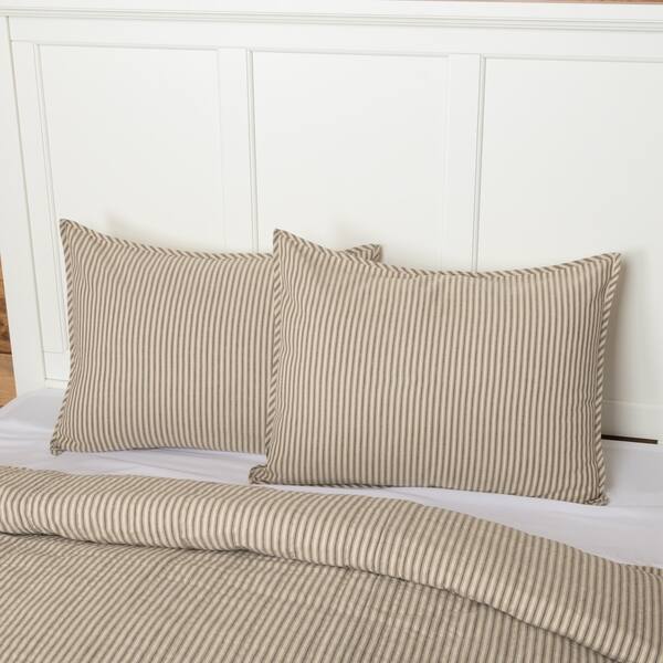 Shop Vhc Farmhouse French Country Bedding Sawyer Mill Ticking