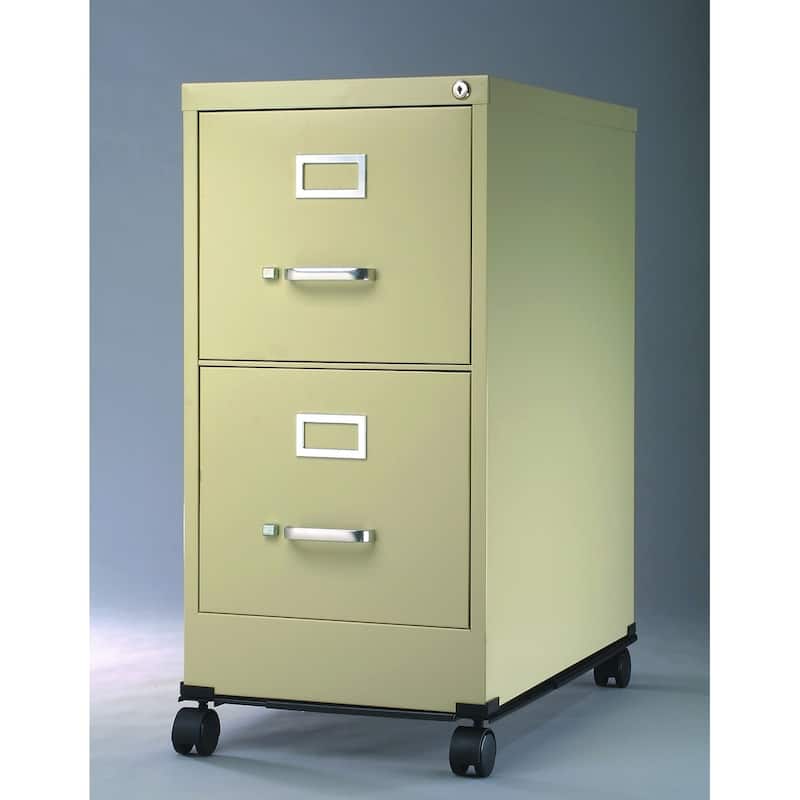Hirsh Adjustable File Caddy for Vertical File Cabinets, Black