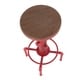 preview thumbnail 2 of 13, Carbon Loft Pimentel Industrial Barstool in Metal and Wood