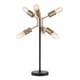 preview thumbnail 9 of 20, Spark Contemporary Table Lamp - N/A black/antique brass