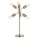 preview thumbnail 7 of 20, Spark Contemporary Table Lamp - N/A Antique Brass