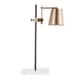 preview thumbnail 2 of 8, Carbon Loft Aleida Adjustable Metal Table Lamp with Marble Base