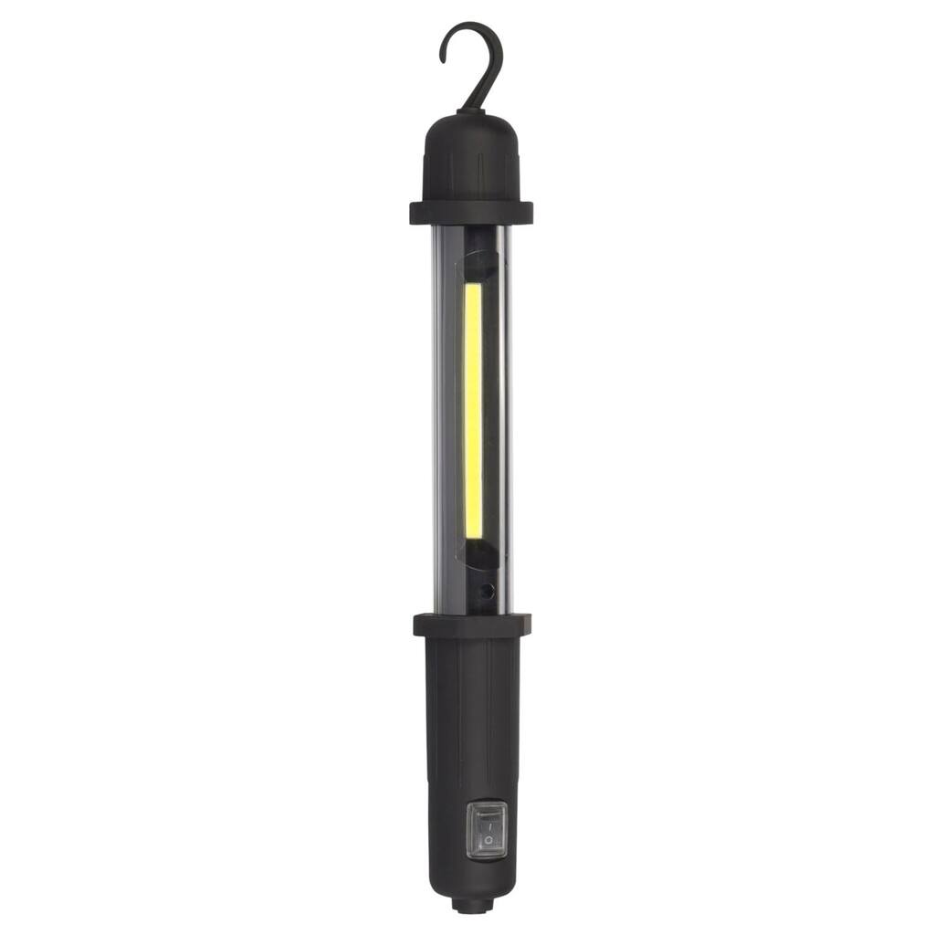 LED Integrated Rechargeable Pro Work Light, Black Finish, Rechargeable Li-Ion Battery Included