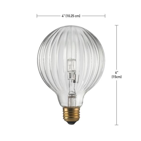 Globe Electric 40W Designer Vintage Globo Halogen Light Bulb