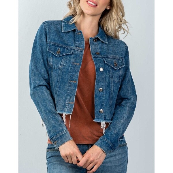 denim bolero jacket