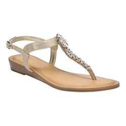 Shop Women's Carlos by Carlos Santana Tamron Thong Sandal Kork Fabric ...