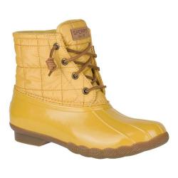sperry yellow rain boots