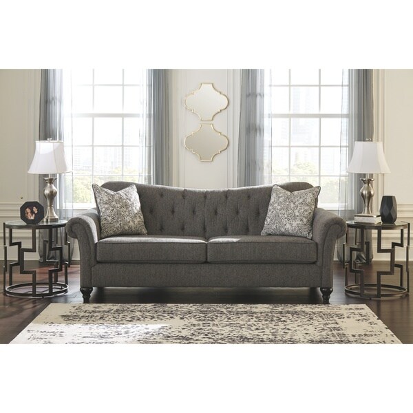Benchcraft Praylor Slate Grey Sofa Free Shipping