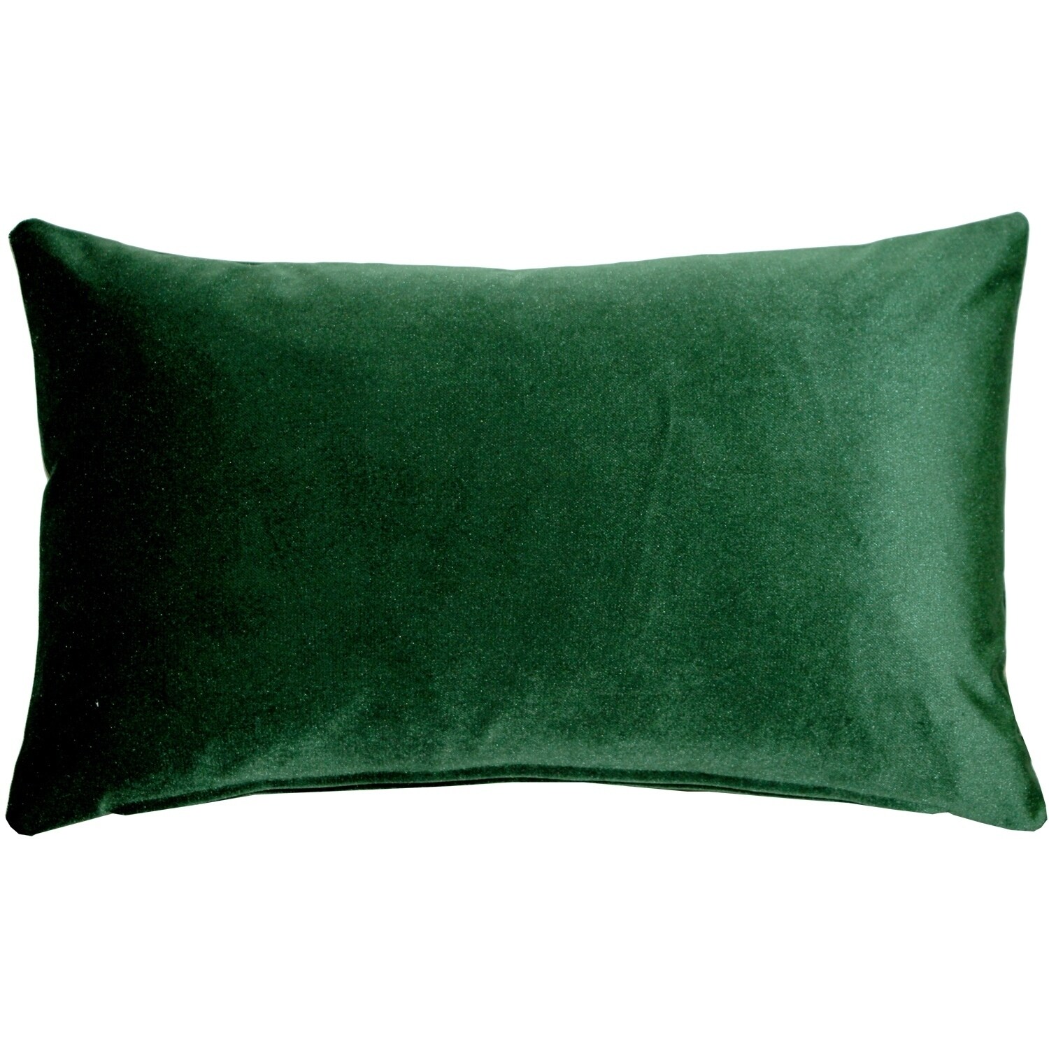 Shop Pillow Decor Corona Hunter Green Velvet Pillow 12x20 Free