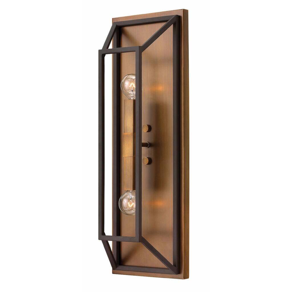 Hinkley Fulton 2-Light Sconce in Bronze