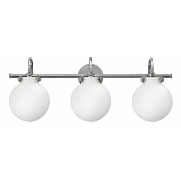 Hinkley Congress 3 Light Vanity In Chrome Free Shipping Hinkley Congress 3 Light Vanity In Chrome