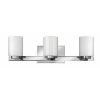 Hinkley Miley 3-Light Vanity Light in Chrome