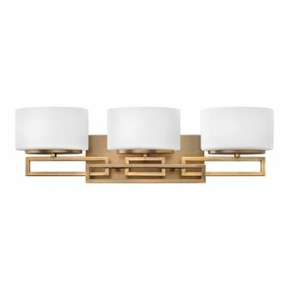 Hinkley Lanza 3-Light Vanity Light in Brushed Bronze