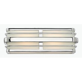 Hinkley Winton 2-Light Vanity Light in Chrome