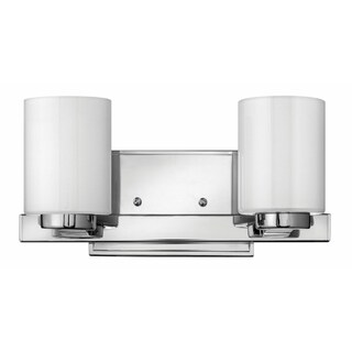 Hinkley Miley 2-Light Vanity Light in Chrome