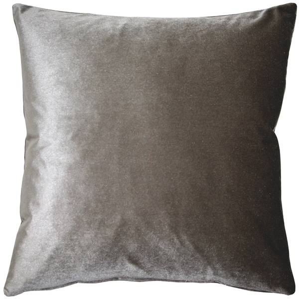 Silver velvet outlet pillows