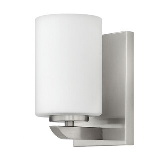 Hinkley Kyra 1-Light Sconce in Brushed Nickel
