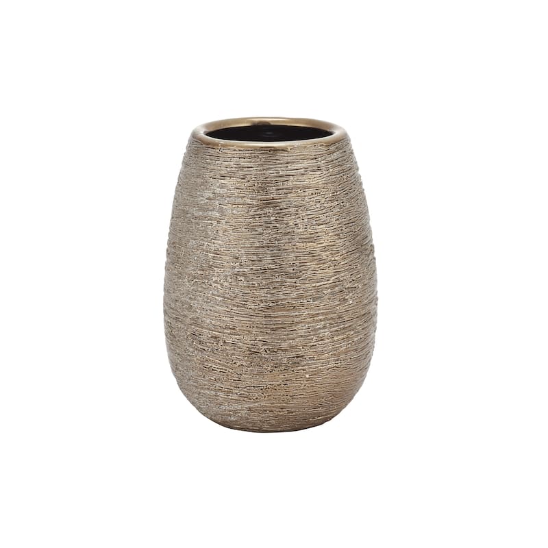 J. Queen New York Princess Bronze Stoneware Bathroom Accessories - Tumbler