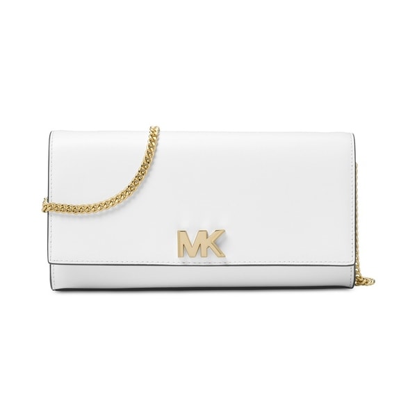 michael kors white clutch