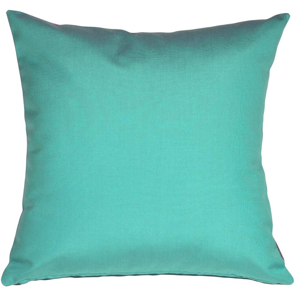 Sunbrella Aruba 20x20 Outdoor Throw Pillow with Polyfill Insert