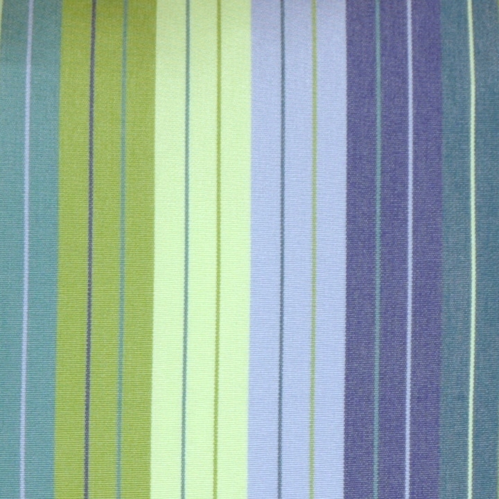 Sunbrella Outdoor Canvas Stripe Seville Fabric by The Yard, Seaside