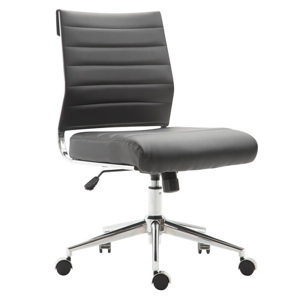 Carson Carrington Large Poly and Bark Task Chair in Vegan Leather