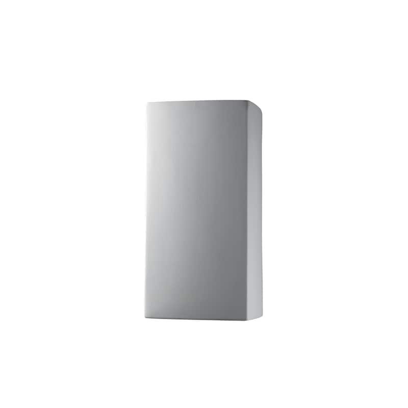 Strick & Bolton Wes Multi-directional Rectanglular 2-light Ceramic Sconce
