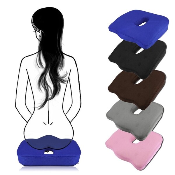 Square Man Woman Tailbone Seat Cushion Comfortable Pain Stress Relief Pillow Bed Bath Beyond 22632945