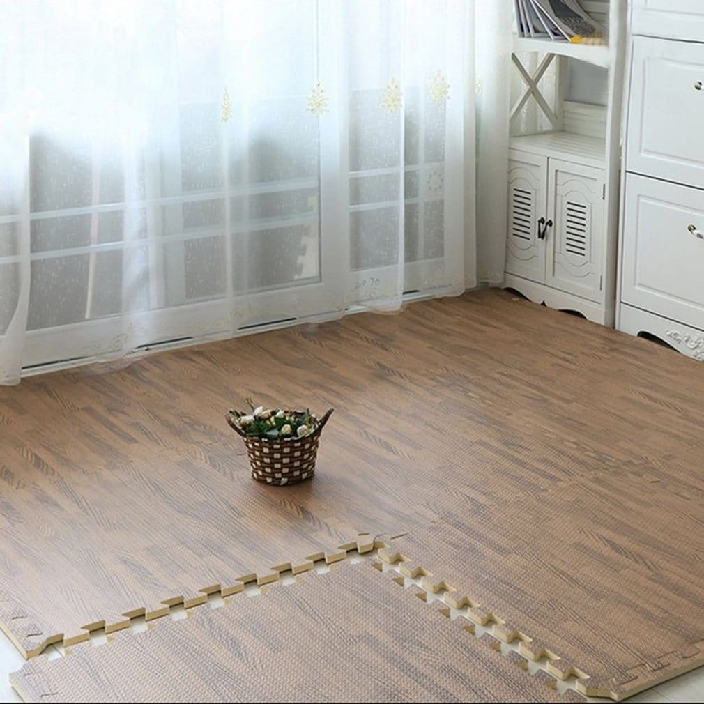 puzzle wood floor