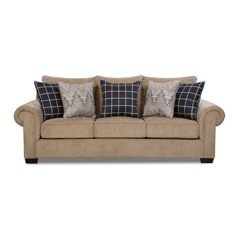 Simmons Upholstery Gavin Mushroom Sofa