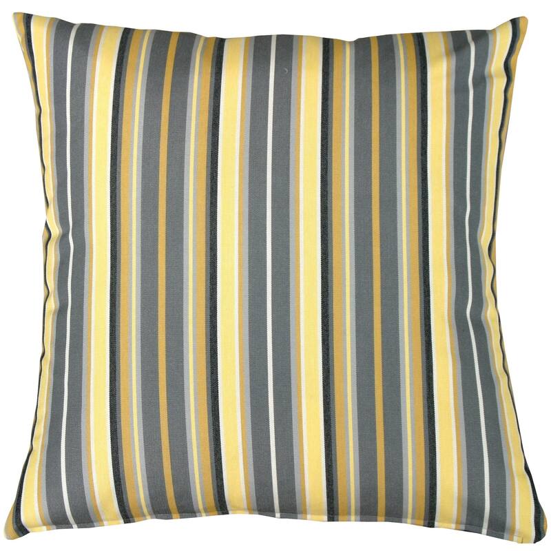 Pillow Decor - Sunbrella Foster Metallic 20x20 Outdoor Pillow