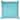 Tuscany Linen 20x20 Throw Pillow with Polyfill Insert, Turquoise