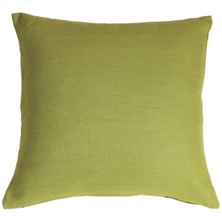 Decor Tuscany Linen Apple Green 17x17 Pillow Decor Tuscany Linen Gold