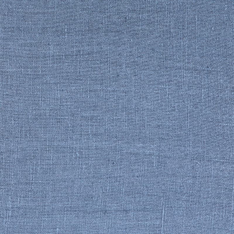 Tuscany Linen 20x20 Throw Pillow with Polyfill Insert, Wedgewood Blue