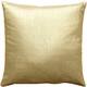 preview thumbnail 1 of 1, Tuscany Linen 20x20 Throw Pillow with Polyfill Insert, Gold Accent - 20" x 20" - Polyester - matallic gold - Single