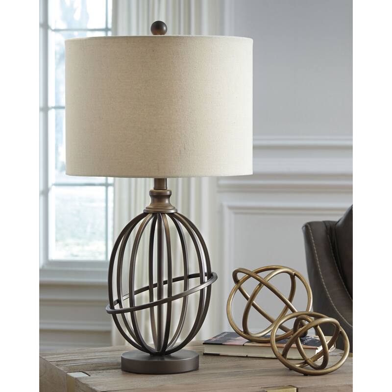 Manasa Metal 26 Inch Table Lamp - Bronze Finish